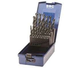 Bohrcraft Juego brocas laminadas HSS-R DIN 338 Tipo N KR13