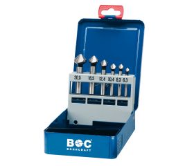 Bohrcraft Juego avellanadores 90° DIN 335 C HSS