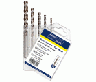 Bohrcraft Juego brocas rectificadas para aluminio Profi Plus HSS-G DIN 338 tipo W
