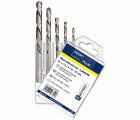 Bohrcraft Juego brocas rectificadas Profi Plus HSS-G DIN 338 tipo LN Split Point MG 5-LH