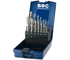 Bohrcraft Juego machos de roscar a máquina DIN 371/376 HSS-E MGB714-K
