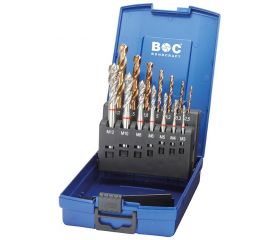 Bohrcraft Juego machos roscar a máquina anillo rojo Profi Plus DIN 371/376 Forma RSP40° HSS-E