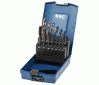 Bohrcraft Juego machos de roscar a máquina anillo azul Profi Plus MGB14G-K