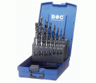 Bohrcraft Juego machos de roscar a máquina anillo negro Profi Plus M DIN 371/376 HSSE-PM HL