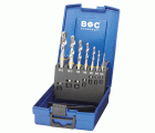 Bohrcraft Juego machos de roscar a máquina anillo amarillo Profi Plus MGB7ALU-K