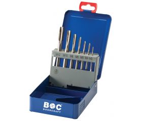 Bohrcraft Juego machos de roscar a máquina DIN 371/376 HSS-E MGB7-G