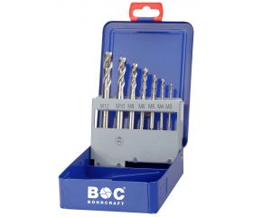 Bohrcraft Juego machos de roscar a máquina DIN 371/376 H35° HSS-E