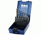 Bohrcraft Juego machos de roscar a máquina DIN 371/376 H35° HSS-E