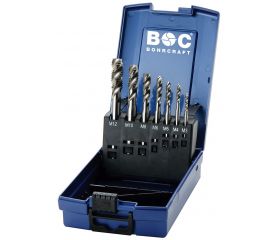 Bohrcraft Juego machos de roscar a máquina DIN 371/376 H35° HSS-E