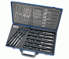 Bohrcraft Juego brocas mango cónico HSS DIN 345 tipo N MK 10-1