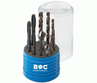 Bohrcraft Juego machos de roscar a máquina anillo azul Profi Plus RG12 VA