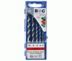 Bohrcraft Juego brocas de pared LASER TCT DIN 8039