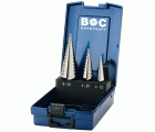 Bohrcraft Juego brocas escalonadas HSS