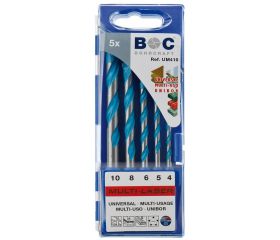 Bohrcraft Juego brocas de pared MULTI-LASER