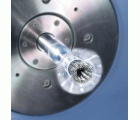 Lessmann Brocha con espiga alambre inox. trenzado 454398