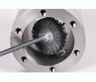 Lessmann Cepillo circular con espiga alambre acero ondulado 413142