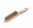 Lessmann Cepillo de mano mango de madera  alambre latonado 105451
