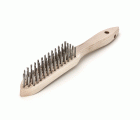 Lessmann Cepillo de mano mango de madera alambre inox. 103751
