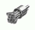 Lessmann Brocha con espiga alambre acero trenzado 454298