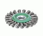 Lessmann Cepillo circular alambre inox. trenzado
