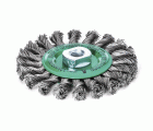 Lessmann Cepillo circular alambre inox. trenzado 472817