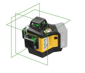 Stabila Láser multi-línea LAX 600 G, sistema de 12 V, set de 5 piezas, sin batería ni cargador