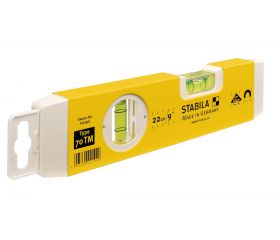 Stabila Nivel de burbuja modelo 70 TM, 22 cm