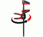 Bessey Tornillo de apriete monomanual con mango giratorio 360°