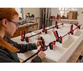 Bessey Tornillo de apriete monomanual con mango giratorio 360°