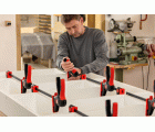 Bessey Tornillo de apriete monomanual con mango giratorio 360°