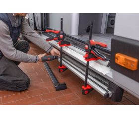 Bessey Tornillo de apriete monomanual con mango giratorio 360°