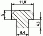 Bessey Tornillo de apriete para rieles guía EZR15-SET