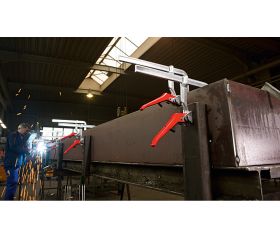 Bessey Prensa rápida de palanca de acero forjado GH 800 mm