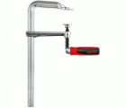 Bessey Tornillo de apriete de acero forjado con mango articulado GZ-KG 250 mm