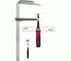 Bessey Tornillo de apriete de acero forjado con mango articulado GZ-KG