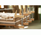 Bessey Tornillo de apriete con mordazas de madera HKL 200 mm