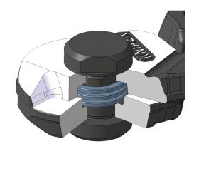 Knipex Cortacables para cable trenzado 190 mm