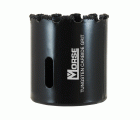 Morse Corona perforadora con polvo de carburo tungsteno 1 1/2