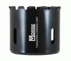 Morse Corona perforadora con polvo de carburo tungsteno 2 1/2