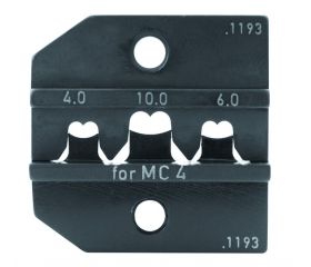 Rennsteig Mordazas intercambiables para terminales solares MC4 (multi-contact)