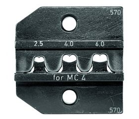 Rennsteig Mordazas intercambiables para terminales solares MC4 (multi-contact)
