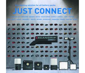 Focos LED CONNECT - multibatería