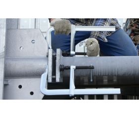 Bessey Tornillo de apriete de acero forjado de alta potencia SLM 400 mm