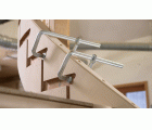 Bessey Tornillo de apriete de acero forjado en U SGU30-14-10