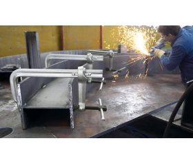 Bessey Tornillo de apriete de acero forjado de alta potencia STBS 500 mm