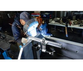 Bessey Tornillo de apriete de acero forjado de alta potencia STBVC 250 mm