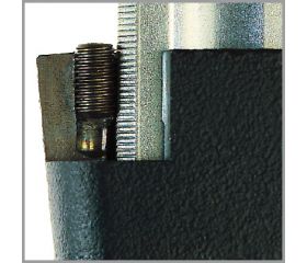 Bessey Tornillo de apriete con mordazas de fundición TG 200 mm