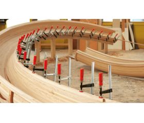 Bessey Tornillo de apriete con mordazas de fundición TG 200 mm