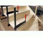 Bessey Tornillo de apriete de gran alcance con mordazas de fundición TGNT-K 300 mm