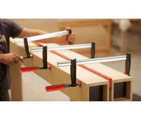 Bessey Tornillo de apriete con mordazas de fundición TPN 200 mm